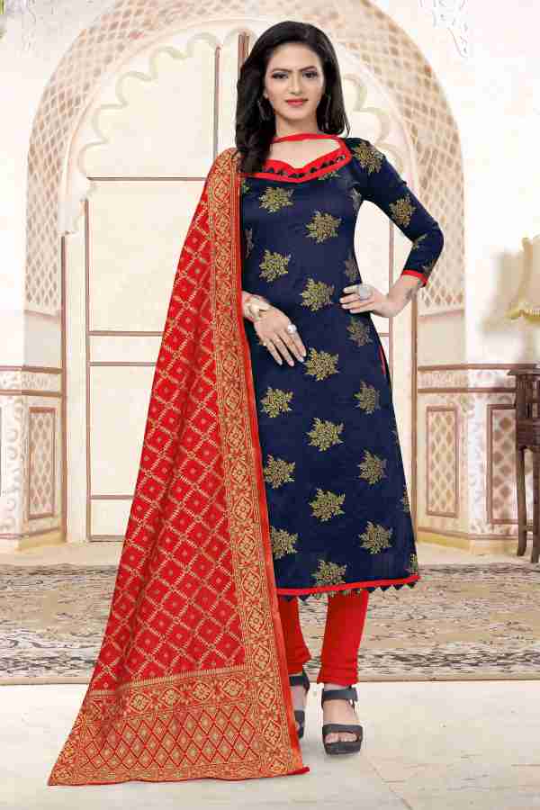Flipkart top silk suit