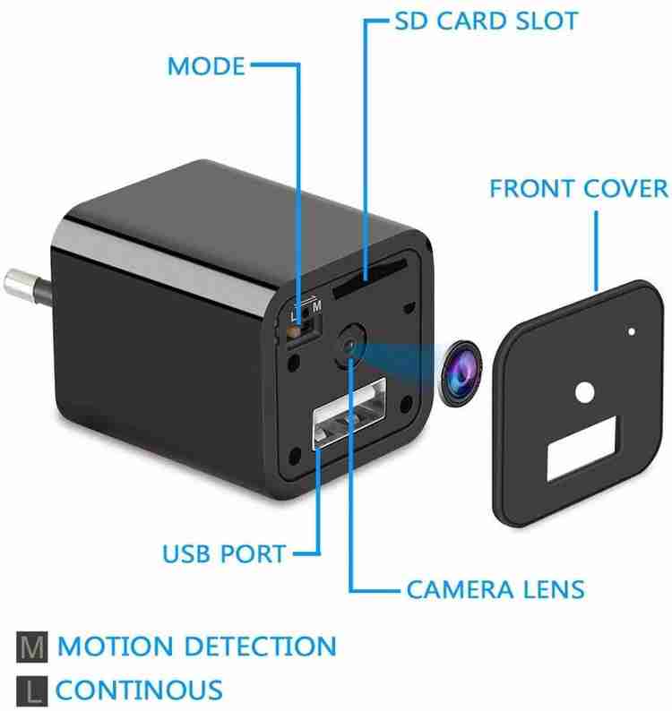 Usb port hidden camera best sale