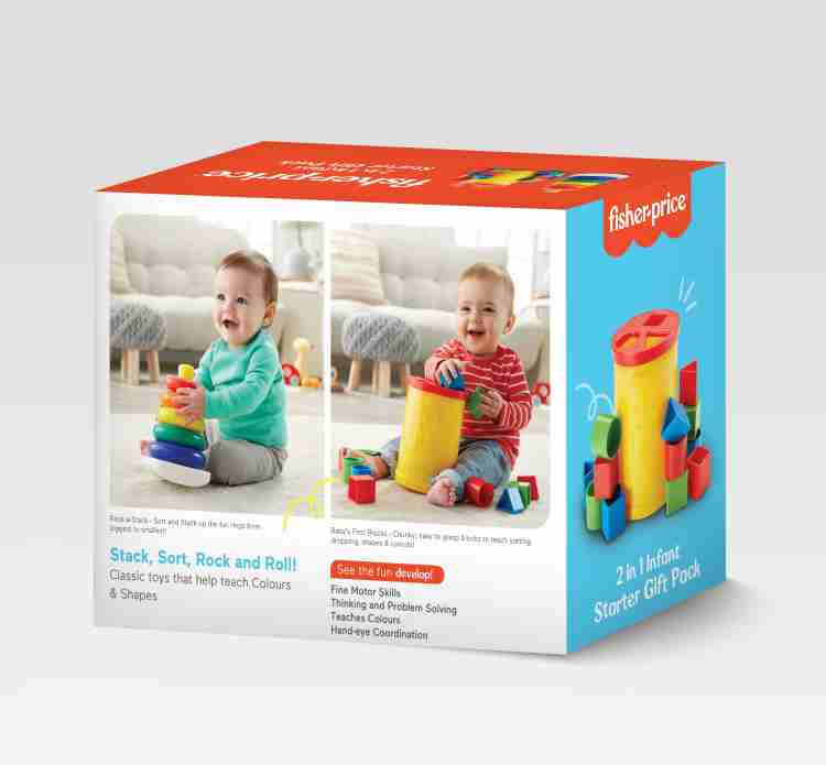 FISHER PRICE 2 in 1 Infant Starter Gift Pack