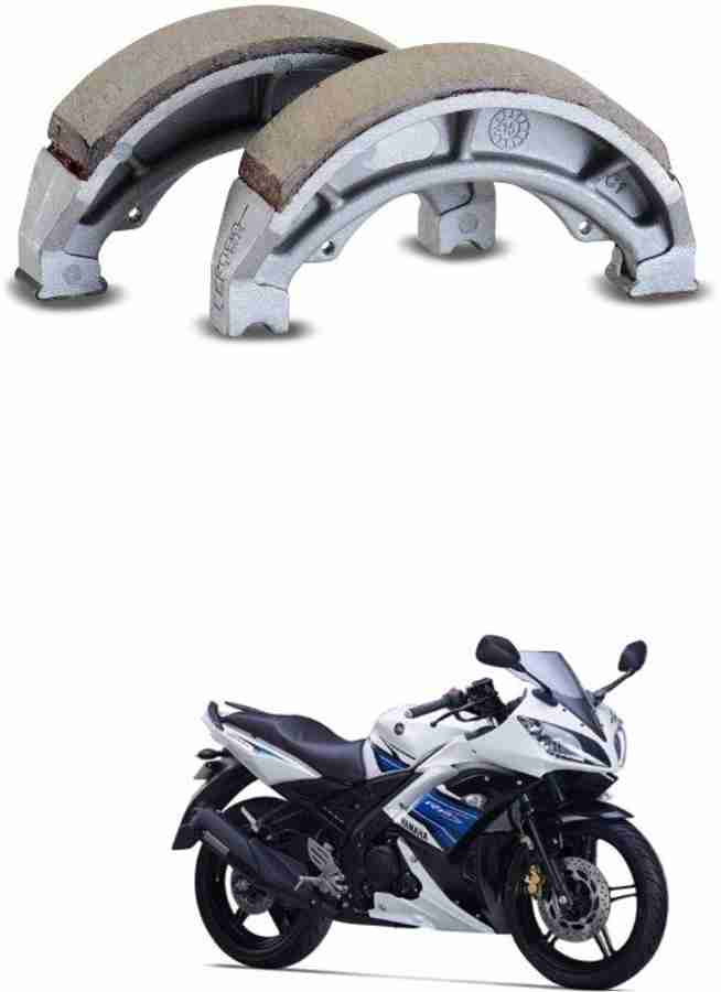 AUTONEST Bike Rear Brake Shoe Set of 2 for YZF R15 S Rear