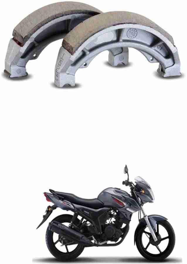 AUTONEST Bike Rear Brake Shoe Set of 2 for SZ S Rear Brake Shoe