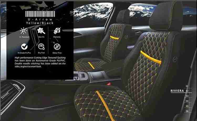 Autoform PU Leather Car Seat Cover For Hyundai Creta Price in