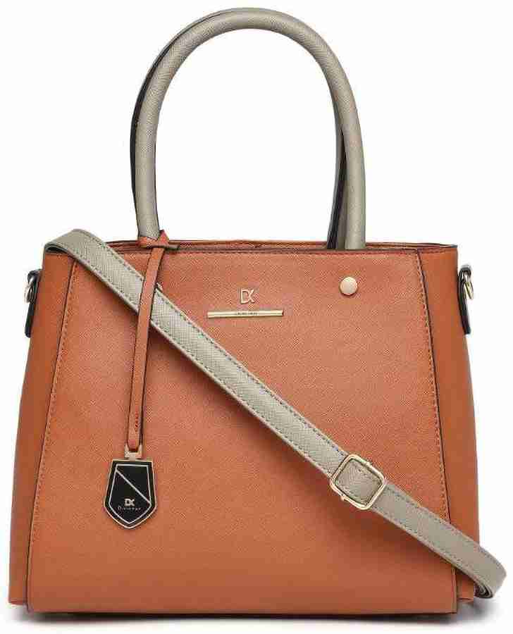 Buy Diana Korr Women Brown Black Hand held Bag Tan Online Best