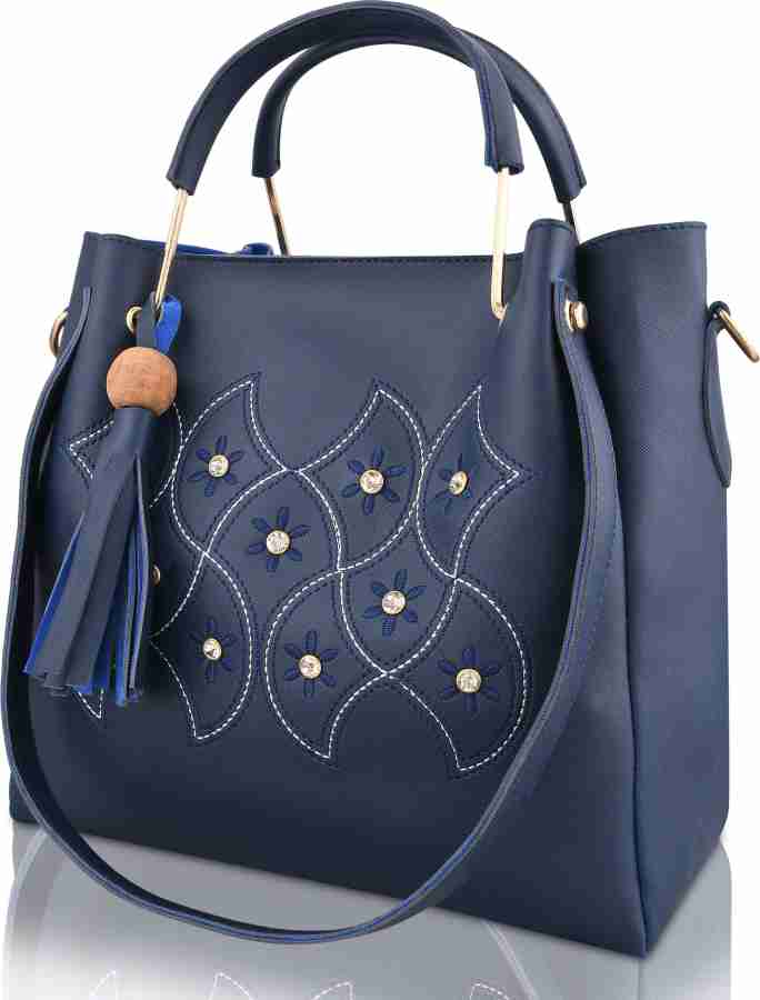 Peperone charlayne blue handbag on sale