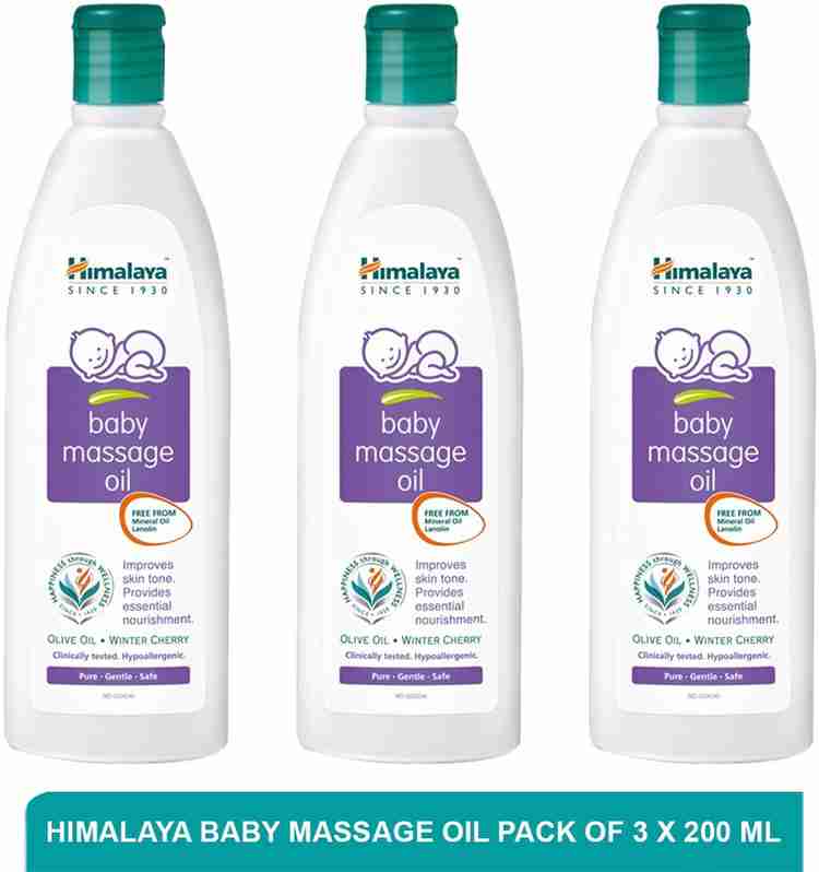 Top baby massage oil store