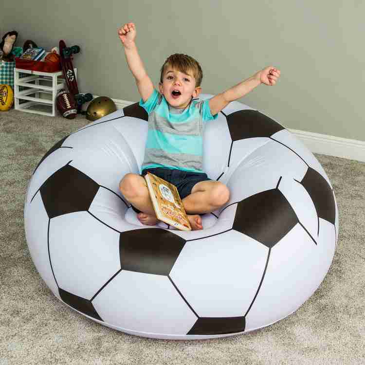 NHR Beanless Soccer Ball Inflatable Chair for Kids Size 114cm x
