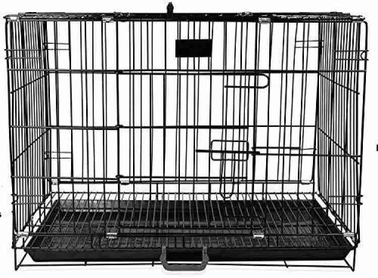 Buraq 24 INCH 2 FEET CRATE Dog Cage Price in India Buy Buraq 24 INCH 2 FEET CRATE Dog Cage online at Flipkart