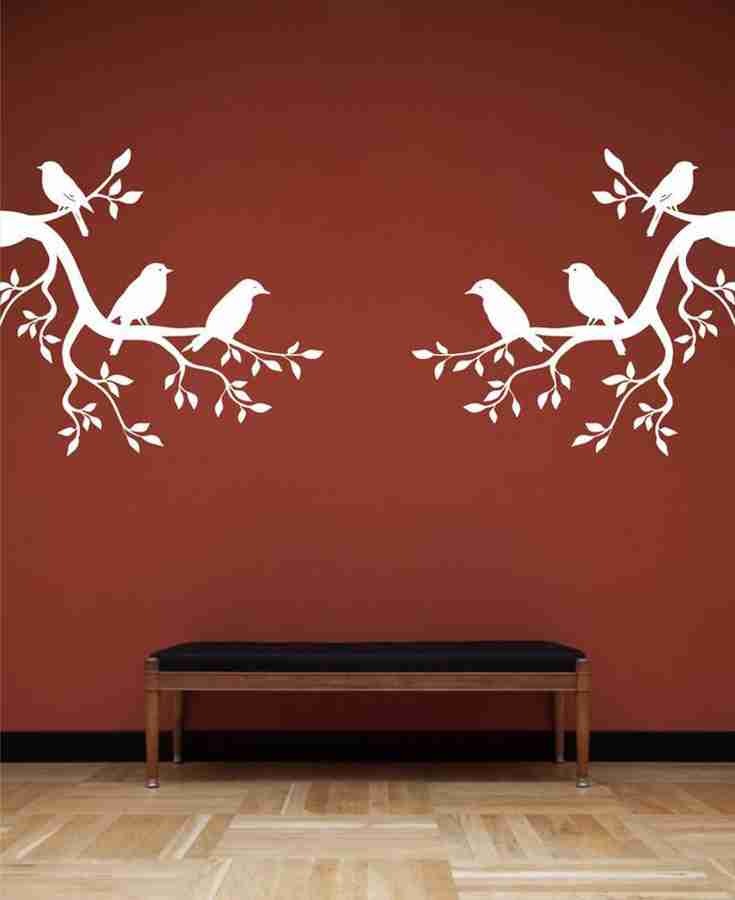 White colour wall stickers sale