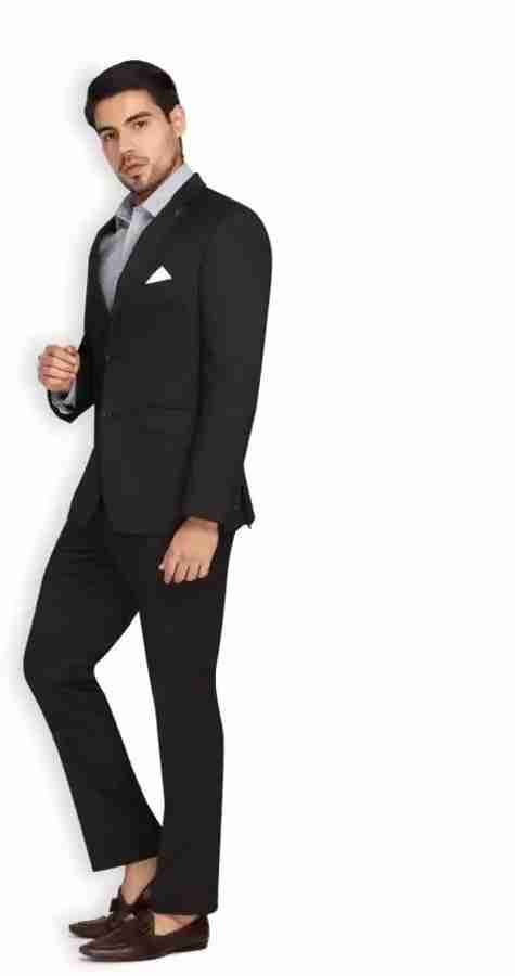 House Of U coat pant in black colour for men Solid Men Suit Buy House Of U coat pant in black colour for men Solid Men Suit Online at Best Prices