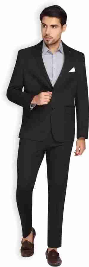 House Of U coat pant in black colour for men Solid Men Suit Buy House Of U coat pant in black colour for men Solid Men Suit Online at Best Prices