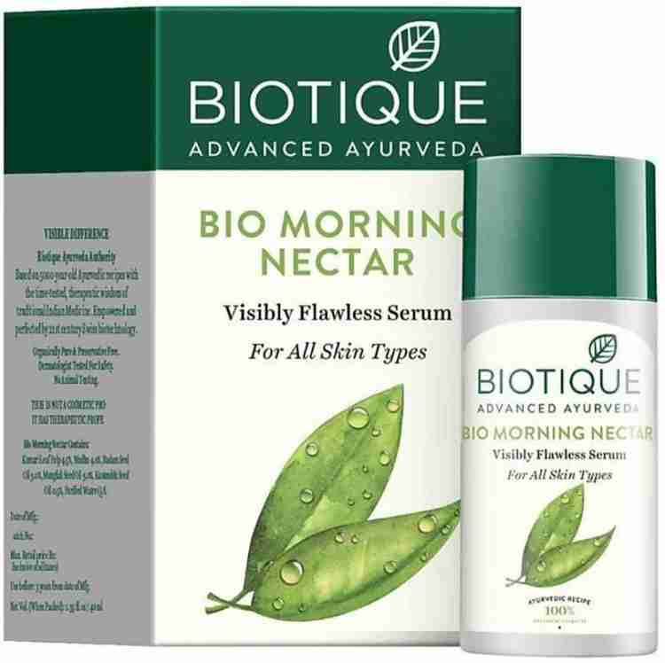 BIOTIQUE MORNING NECTOR FACE SERUM Price in India Buy BIOTIQUE