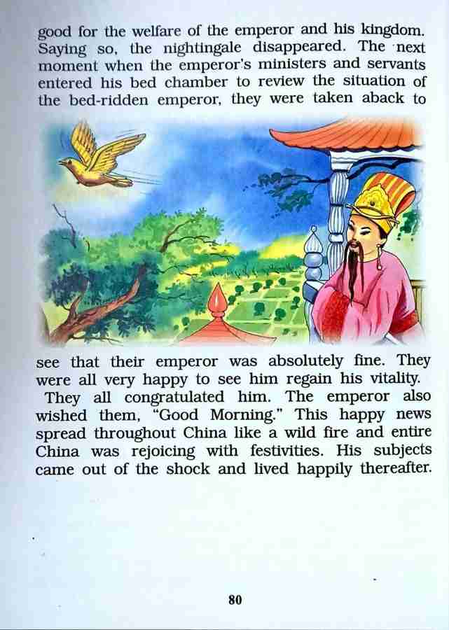 English bedtime sales story