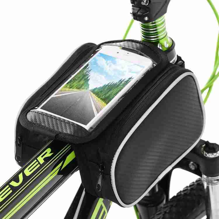 Bicycle online frame pouch