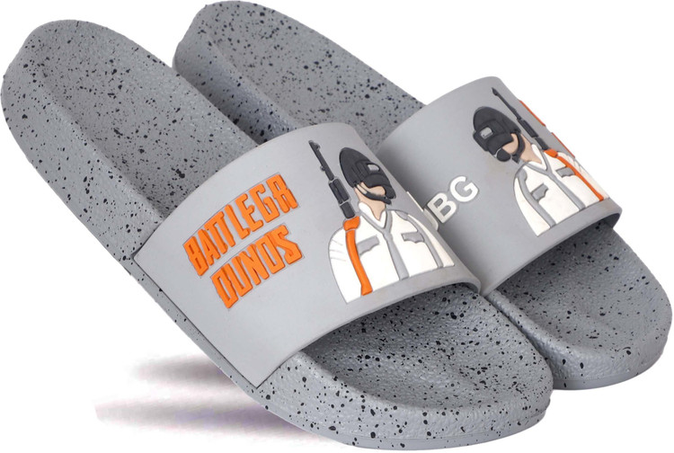 Kavsun Men Men Grey Pubg Slides | Boys Casual Chappals | Home Slides|  Bathroom Footwear | Perfect Flipflops For Daily Wear Slides - Buy Kavsun  Men Men Grey Pubg Slides | Boys