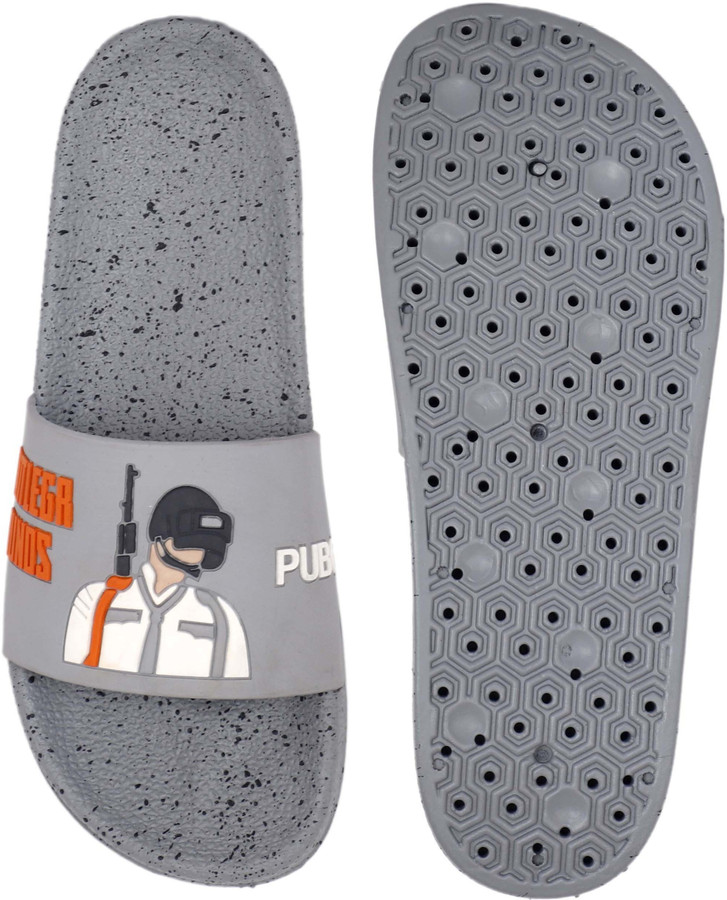 Kavsun Men Men Grey Pubg Slides | Boys Casual Chappals | Home Slides|  Bathroom Footwear | Perfect Flipflops For Daily Wear Slides - Buy Kavsun  Men Men Grey Pubg Slides | Boys