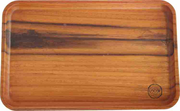 Flat wooden tray online