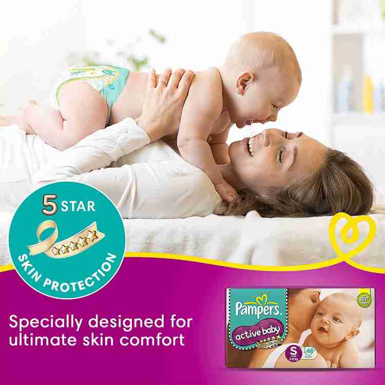 Pampers active baby small 72 hotsell
