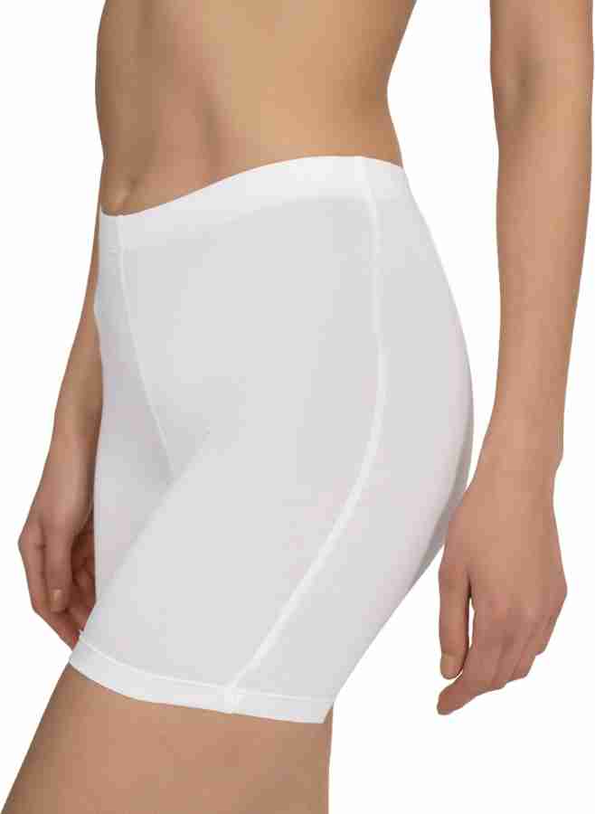 nude & not Solid Women White Cycling Shorts - Buy nude & not Solid