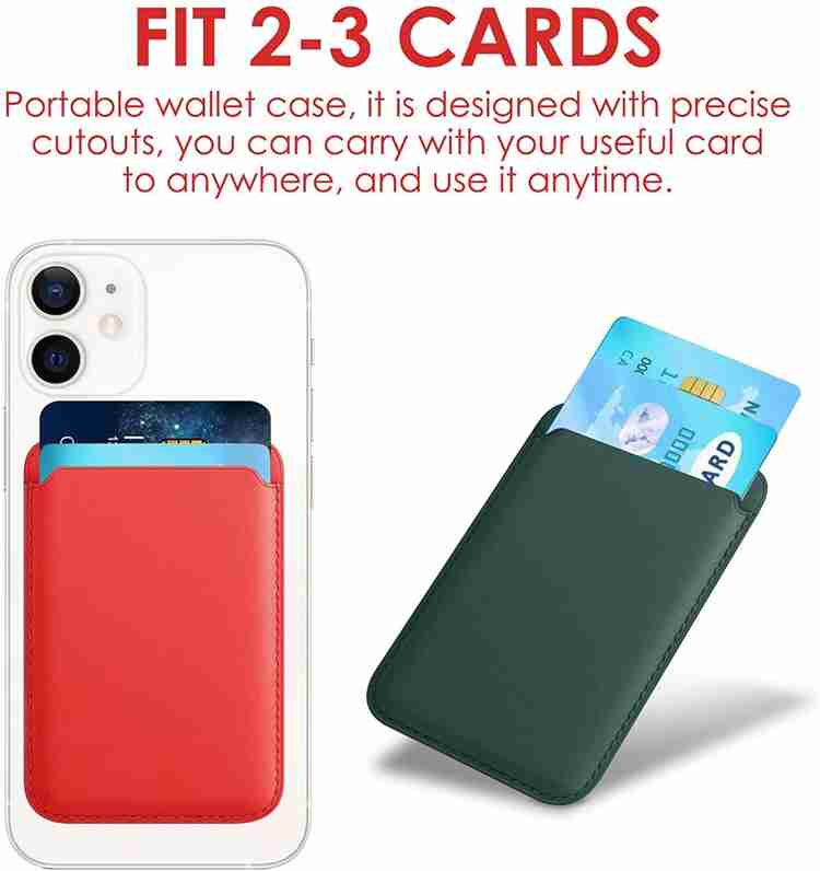 CASE CREATION Wallet Case Cover for MagNSafe Back Wallet Safeguard