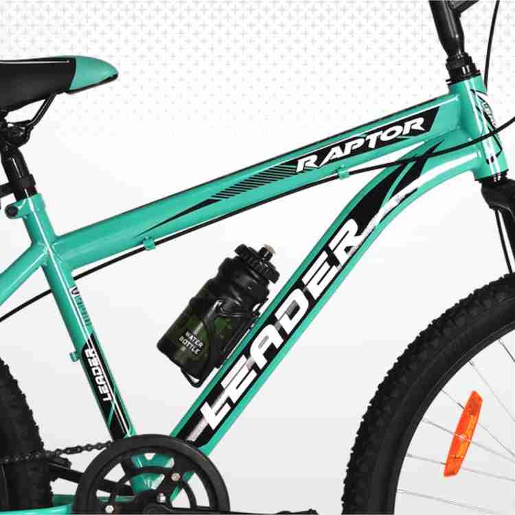 LEADER Raptor 26T with Front Suspension and Dual Disc Brake MTB Single Speed 26 T Mountain Cycle Price in India Buy LEADER Raptor 26T with Front Suspension and Dual Disc Brake