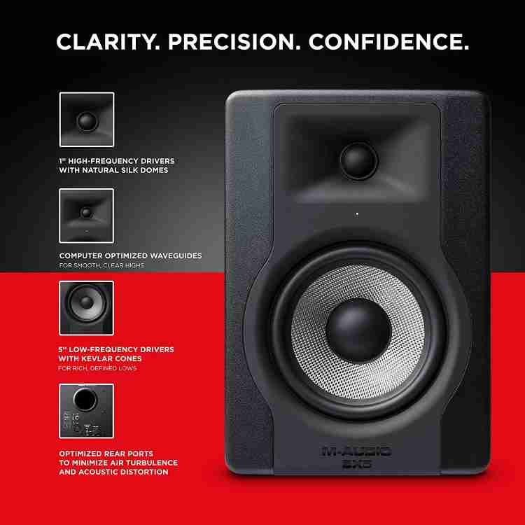M audio top monitor speakers price