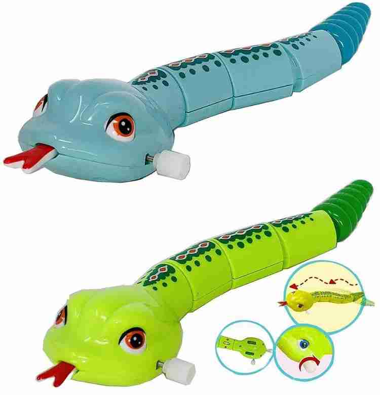 Key Winding Snake Toy for Kids Crawling Toy