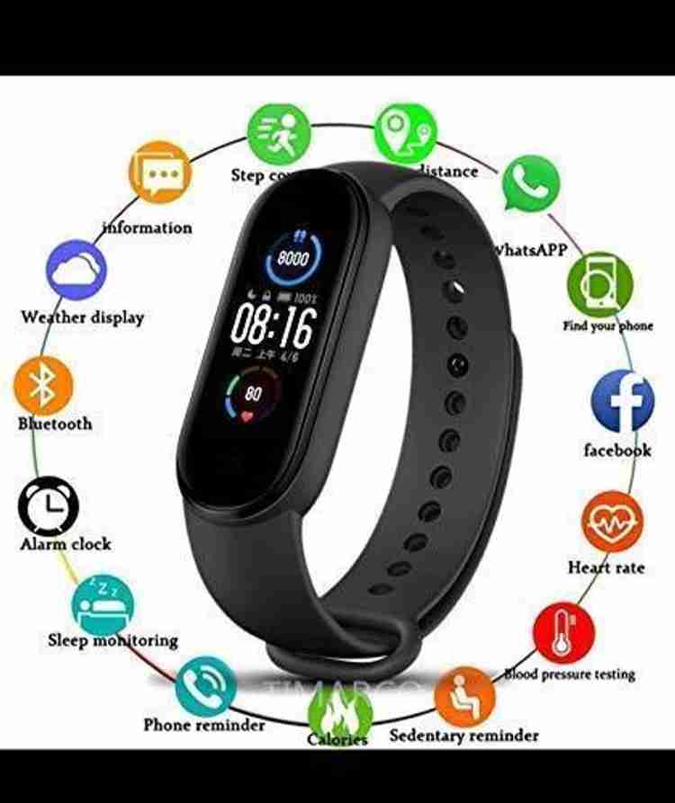VENTAGE M5 Smart Watch Fitness Tracker Band Price in India Buy VENTAGE M5 Smart Watch Fitness Tracker Band online at Flipkart
