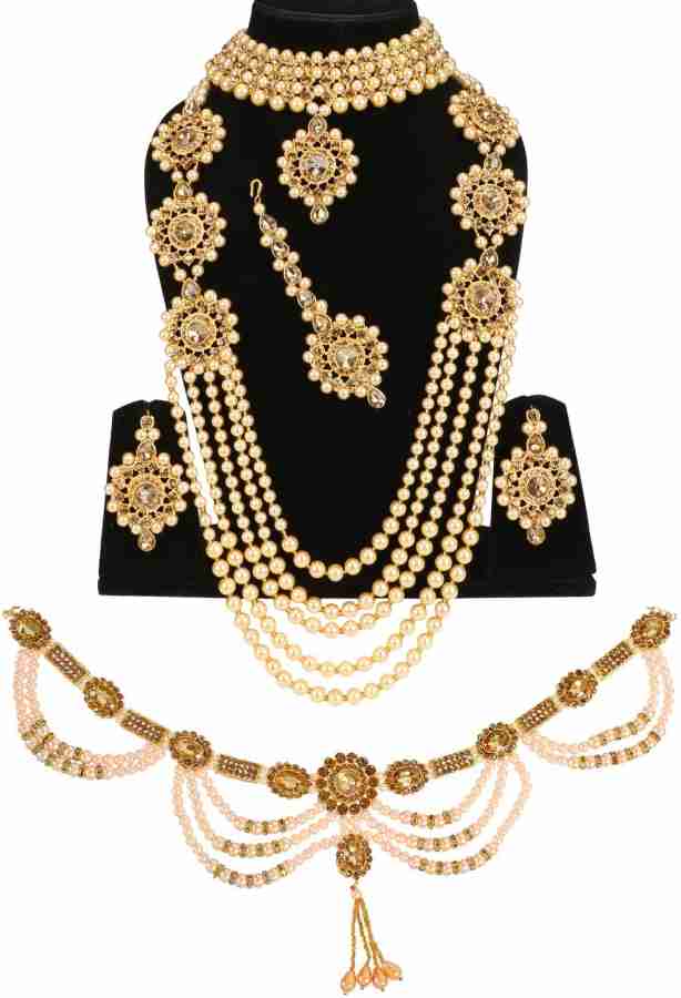 Bridal jewellery set hot sale on flipkart