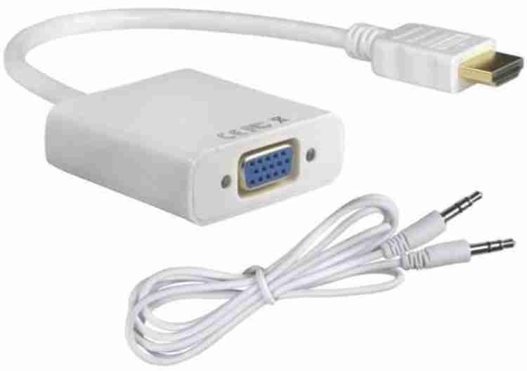 TERABYTE TV out Cable Hdmi To Vga With Audio HDMI Cable Converter