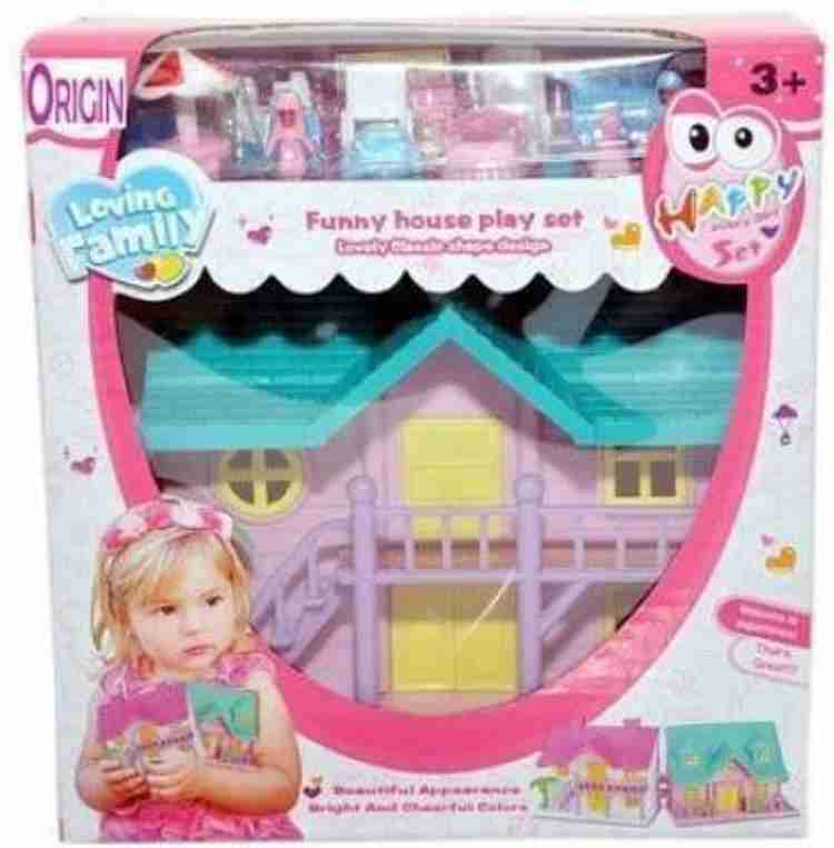 Plastic top doll house