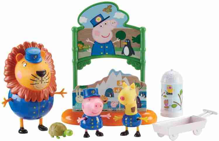 Peppa pig cheap zoo playset