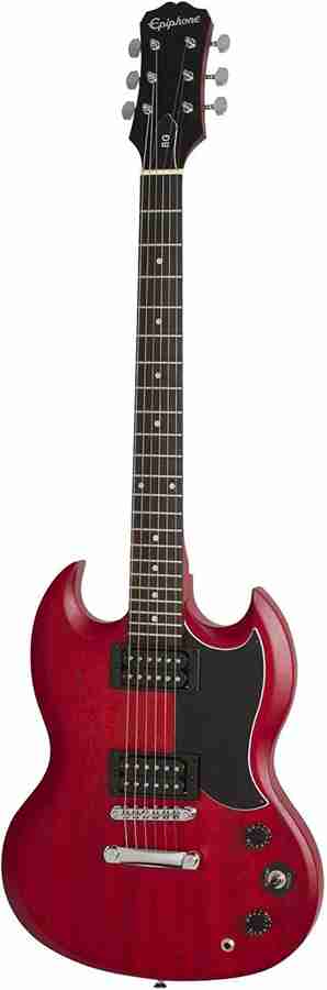 Epiphone SGエレキギタ- 赤フロント ピックアップセイモアダンカン搭載 Saymour Duncanピックアップ Epiphone SG エレキギター Saymour