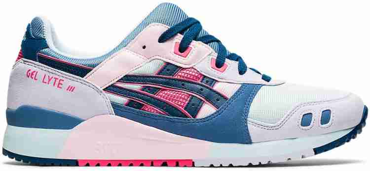 Asics gel lyte 3 white best sale pink