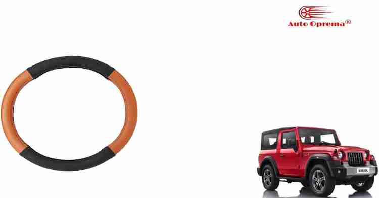 Red jeep outlet steering wheel cover
