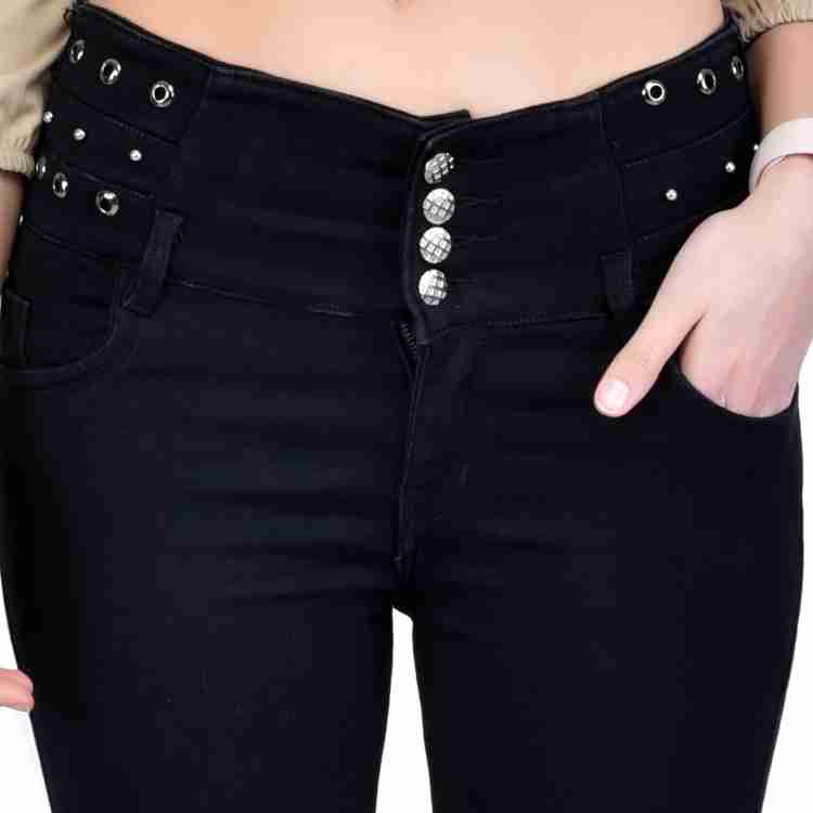 Buy YOUNG BLOOD BLACK JEANS for Women Online in India