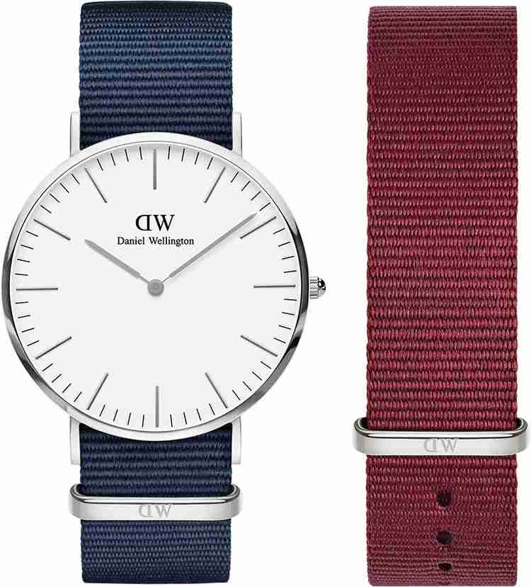 DANIEL WELLINGTON Classic Bayswater 40mm Silver Plated 20mm