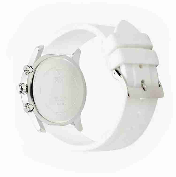 GUESS Multifunction White Silicone Strap Analog Watch For Women Buy GUESS Multifunction White Silicone Strap Analog Watch For Women W1098L1 Online at Best Prices in India Flipkart