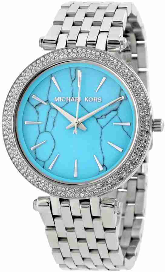 MICHAEL KORS Analog Watch For Women Buy MICHAEL KORS Analog Watch For Women MK3403 Darci Turquoise Dial Online at Best Prices in India Flipkart
