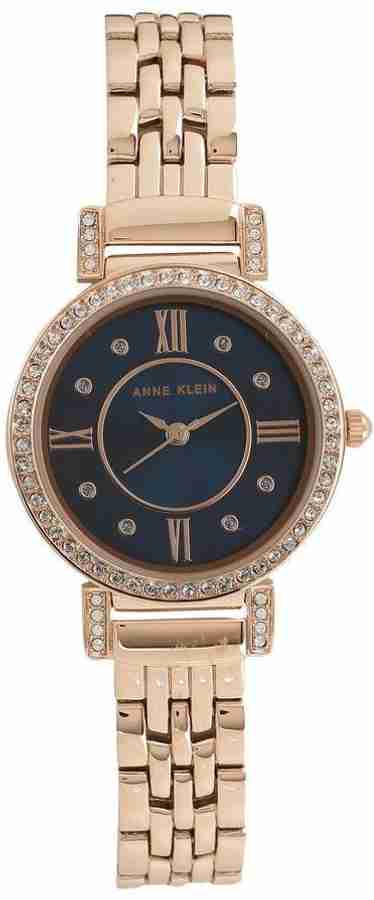 Anne Klein AK2928NVRGJ Analog Watch For Women Buy Anne Klein