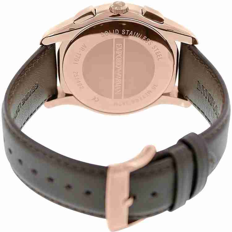 EMPORIO ARMANI Analog Watch For Men Buy EMPORIO ARMANI Analog Watch For Men AR1701 Online at Best Prices in India Flipkart