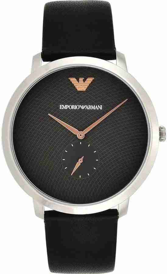 Armani slim watch new arrivals