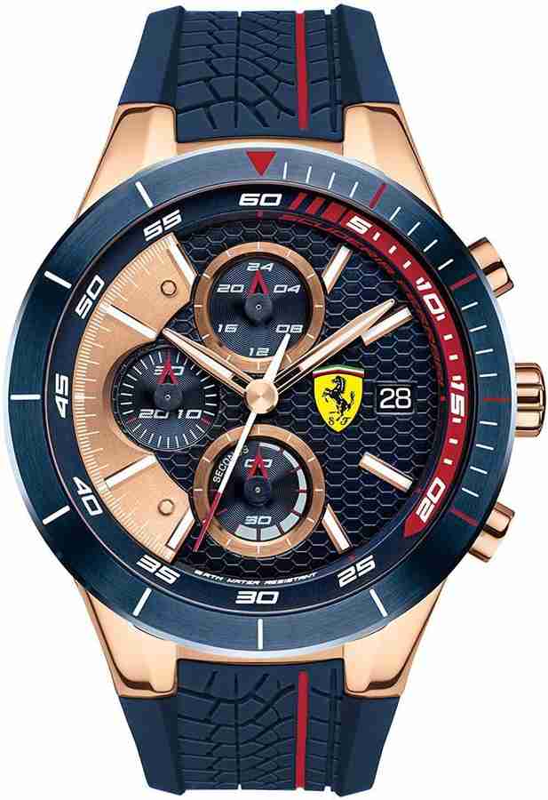 SCUDERIA FERRARI Red Rev Evo Analog Watch For Men Buy SCUDERIA