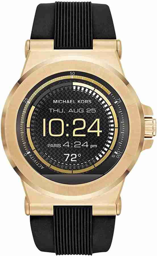 Michael kors online digital watch gold