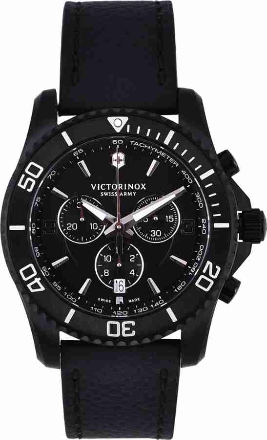 Victorinox Maverick Chronograph black Smart Analog Watch For Men