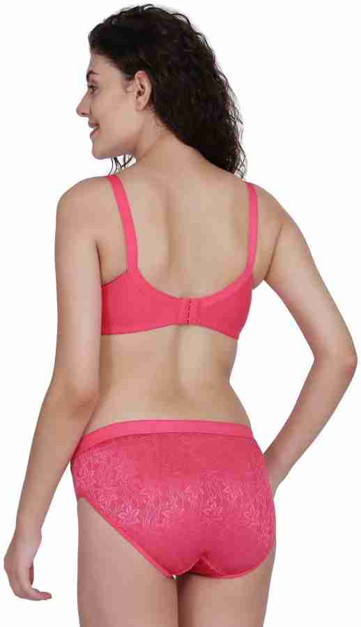 Buy FASHIOL.COM Women's and Girl's Stylish Sexy Cotton Floral Lace  Detachable And Bra and Panty Set Online at Best Prices in India - JioMart.