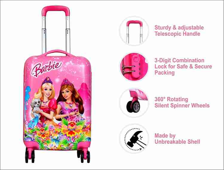 Barbie carrying best sale case on wheels