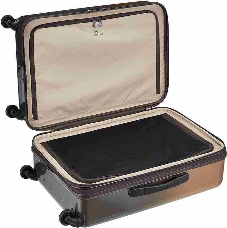 Victorinox Etherius Gradient Medium Expandable Check in Suitcase 4 Wheels 26 inch Bronze Price in India Flipkart