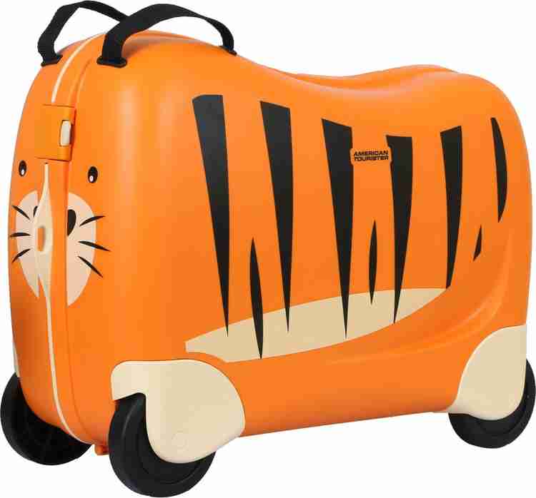 AMERICAN TOURISTER AMT Skittle Orange Tiger Cabin Suitcase 4 Wheels 18 inch Orange Price in India Flipkart