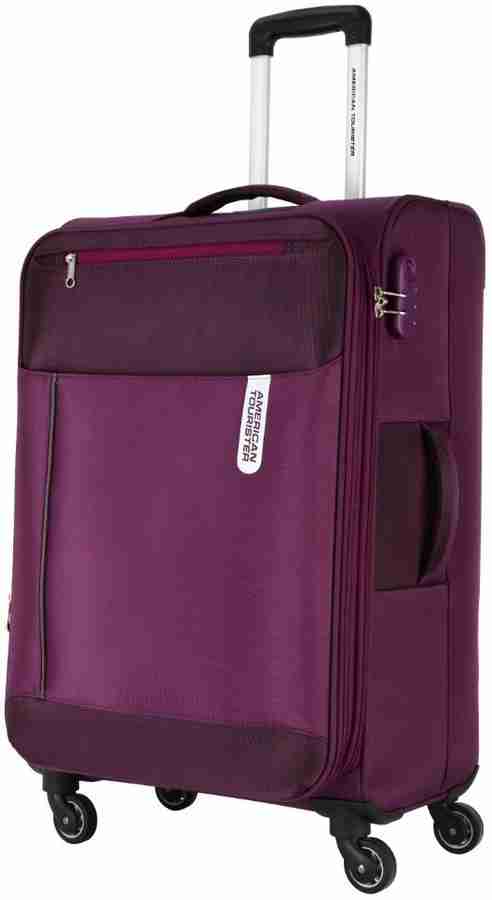 Purple american tourister luggage top
