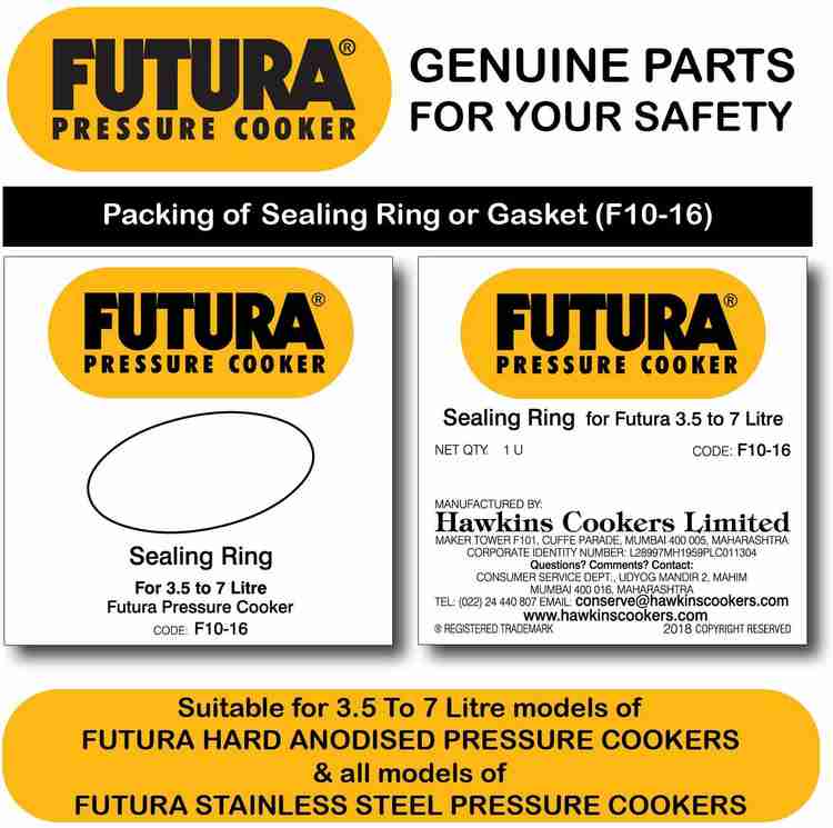 MITTALANDSONS Futura Gasket F1016 8 mm Pressure Cooker Gasket Price in India Buy MITTALANDSONS Futura Gasket F1016 8 mm Pressure Cooker Gasket online at Flipkart